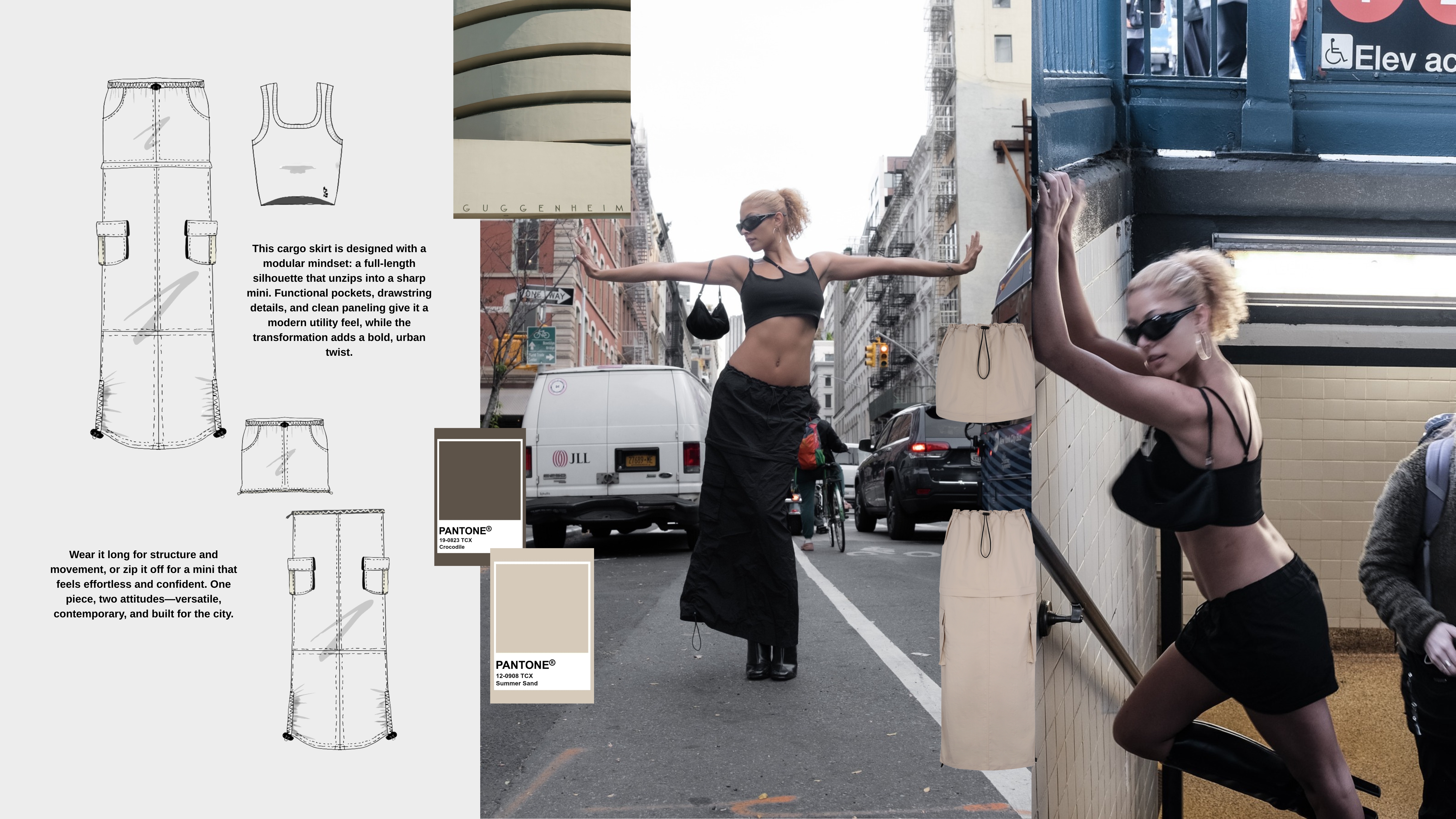 NEUMAN — Cargo Skirt Design Board