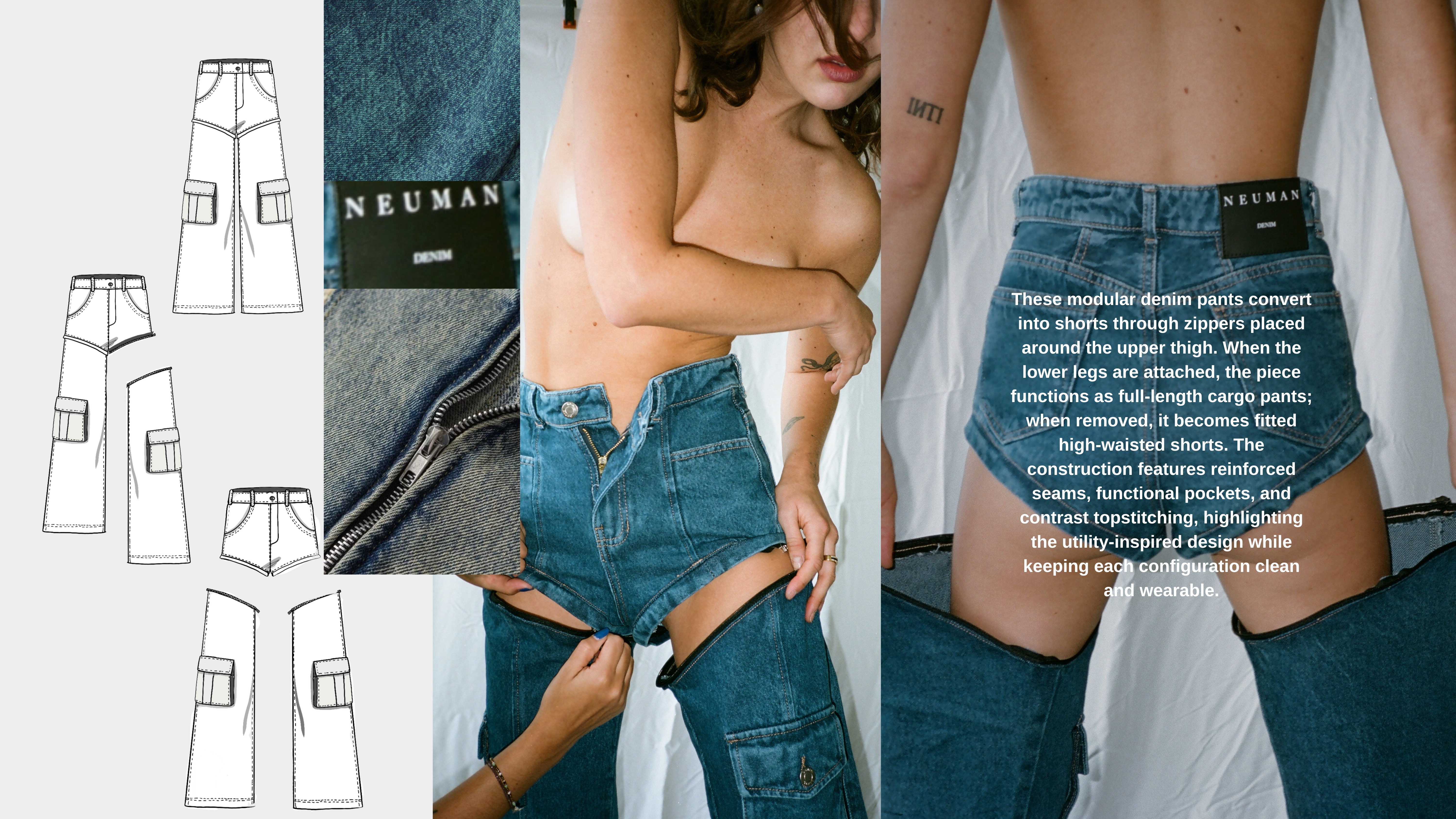 NEUMAN — Modular Cargo Denim Design Board